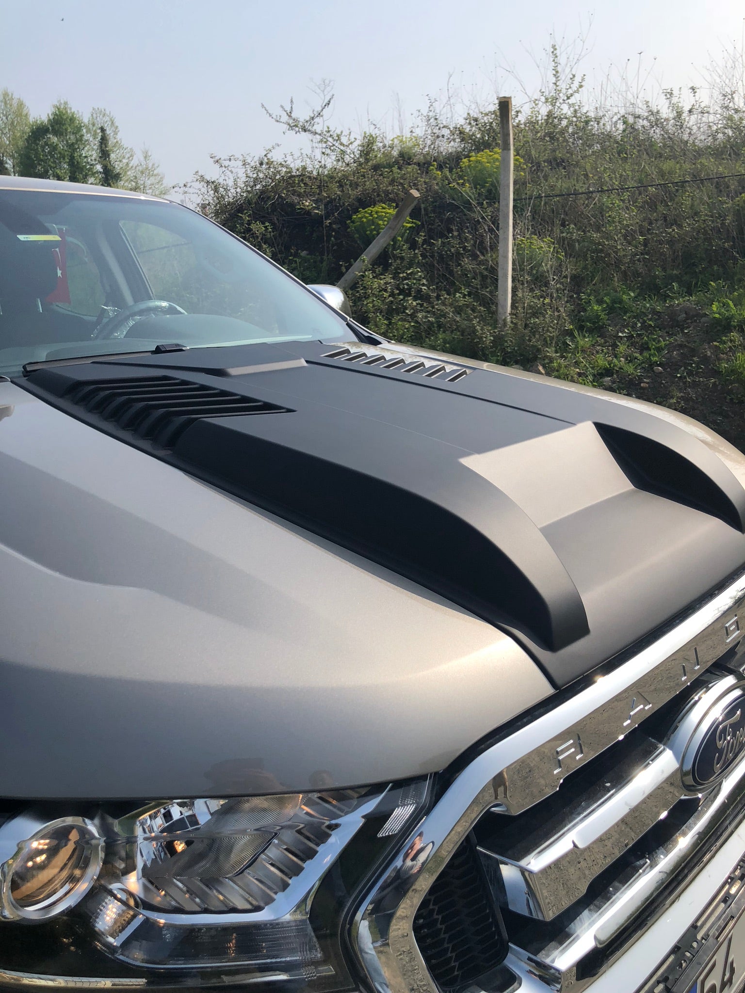 Ford Ranger 2016 ON Bonnet Scoop | FRS-002