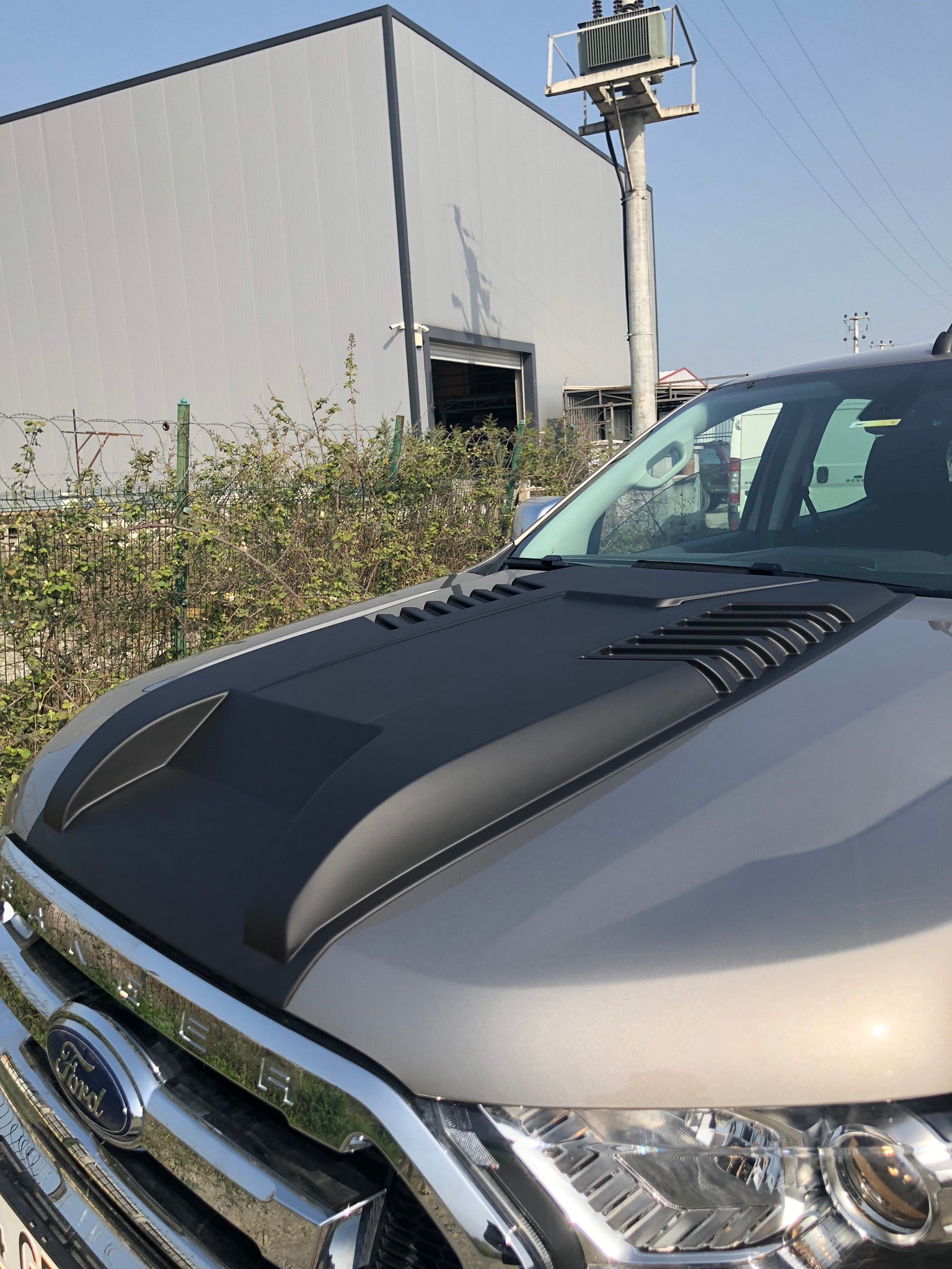 Ford Ranger 2016 ON Bonnet Scoop | FRS-002