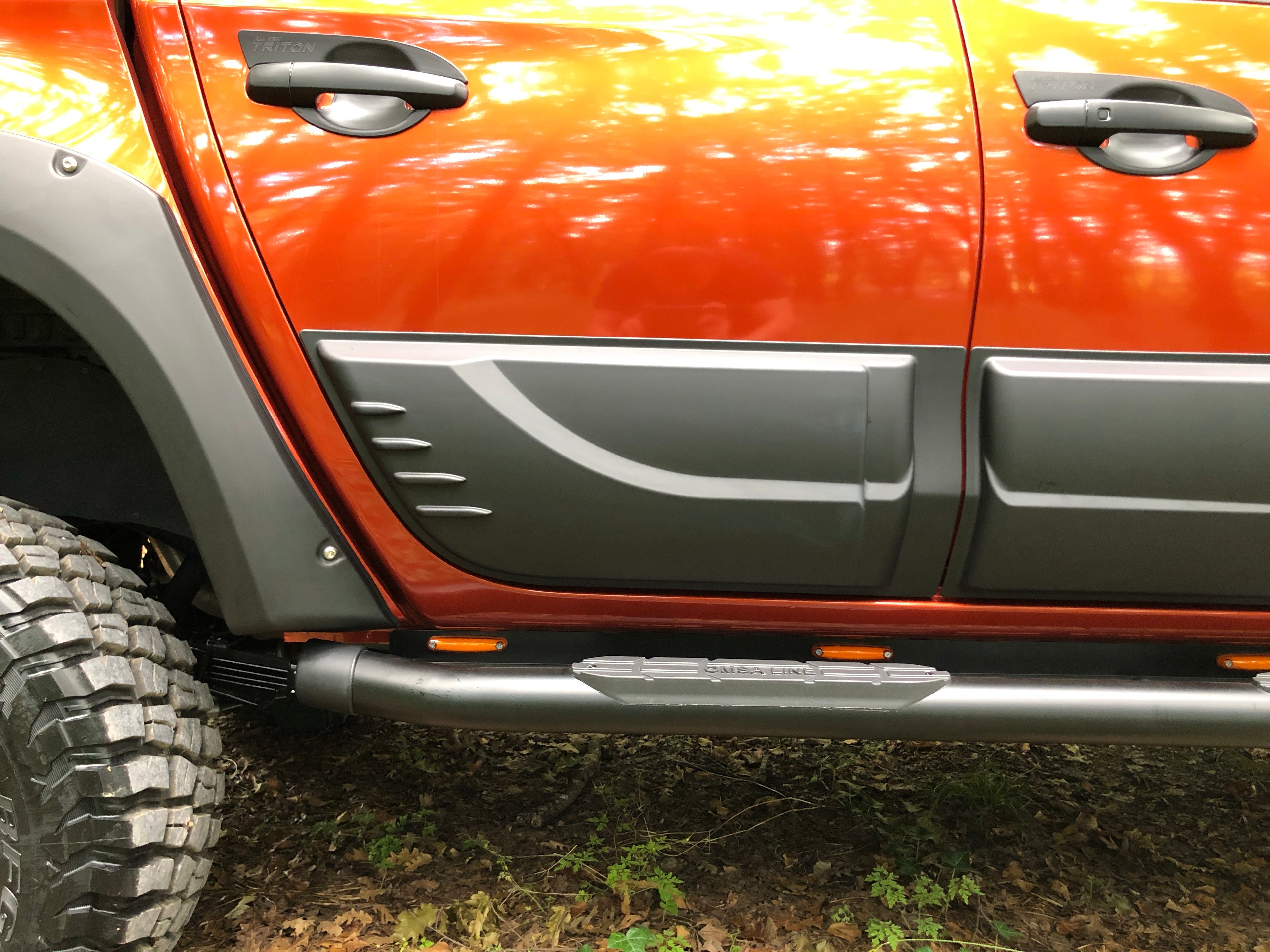 Mitsubishi L200 2016-2021 Body Cladding | MLBC-001