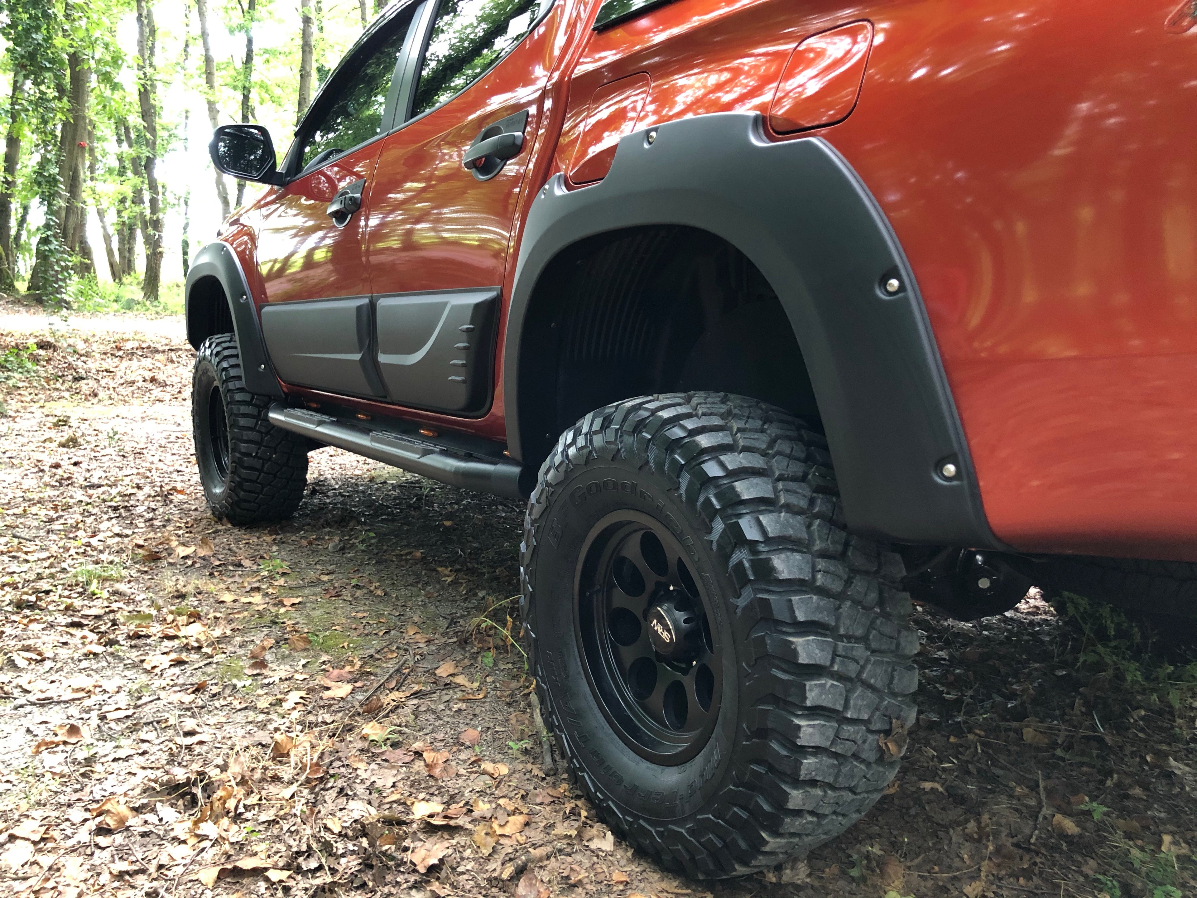 Mitsubishi L200 2019 ON Fender Flares Double Tank | MLFF-002