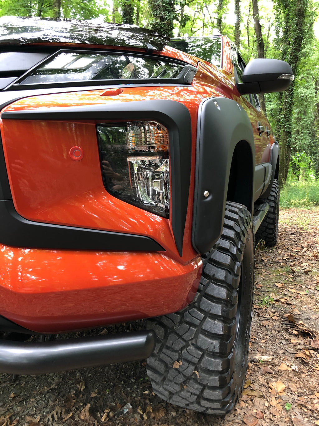 Mitsubishi L200 2019 ON Fender Flares Double Tank | MLFF-002