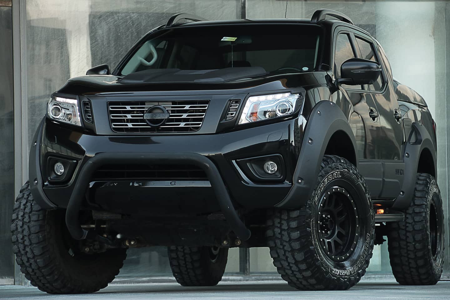 Nissan Navara NP300 Single Tank 2016 Fender Flares with Chrome Screw | NNFF-003-C